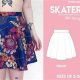 Sew Easy: Skater Skirt Template Designs + Tips | How to Skateboard: A Beginner's Guide to Your First Board & Tricks