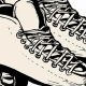 Get Retro! Roller Skate Clipart Black &amp; White + Designs | How to Skateboard: A Beginner's Guide to Your First Board & Tricks