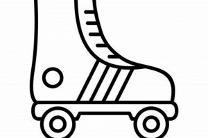 Sketching Fun: Roller Skates Outline Designs & Ideas! | How to Skateboard: A Beginner's Guide to Your First Board & Tricks