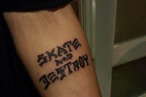 Skater's Ink: Skate and Destroy Tattoo Designs & Meaning How to Skateboard: A Beginner's Guide to Your First Board & Tricks Skater's Ink: Skate and Destroy Tattoo Designs & Meaning | How to Skateboard: A Beginner's Guide to Your First Board & Tricks
