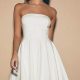 Shop Chic White Strapless Skater Dress Outfits | How to Skateboard: A Beginner's Guide to Your First Board & Tricks