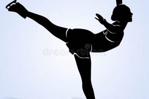 Design: Figure Skater Silhouette Art + Ideas | How to Skateboard: A Beginner's Guide to Your First Board & Tricks