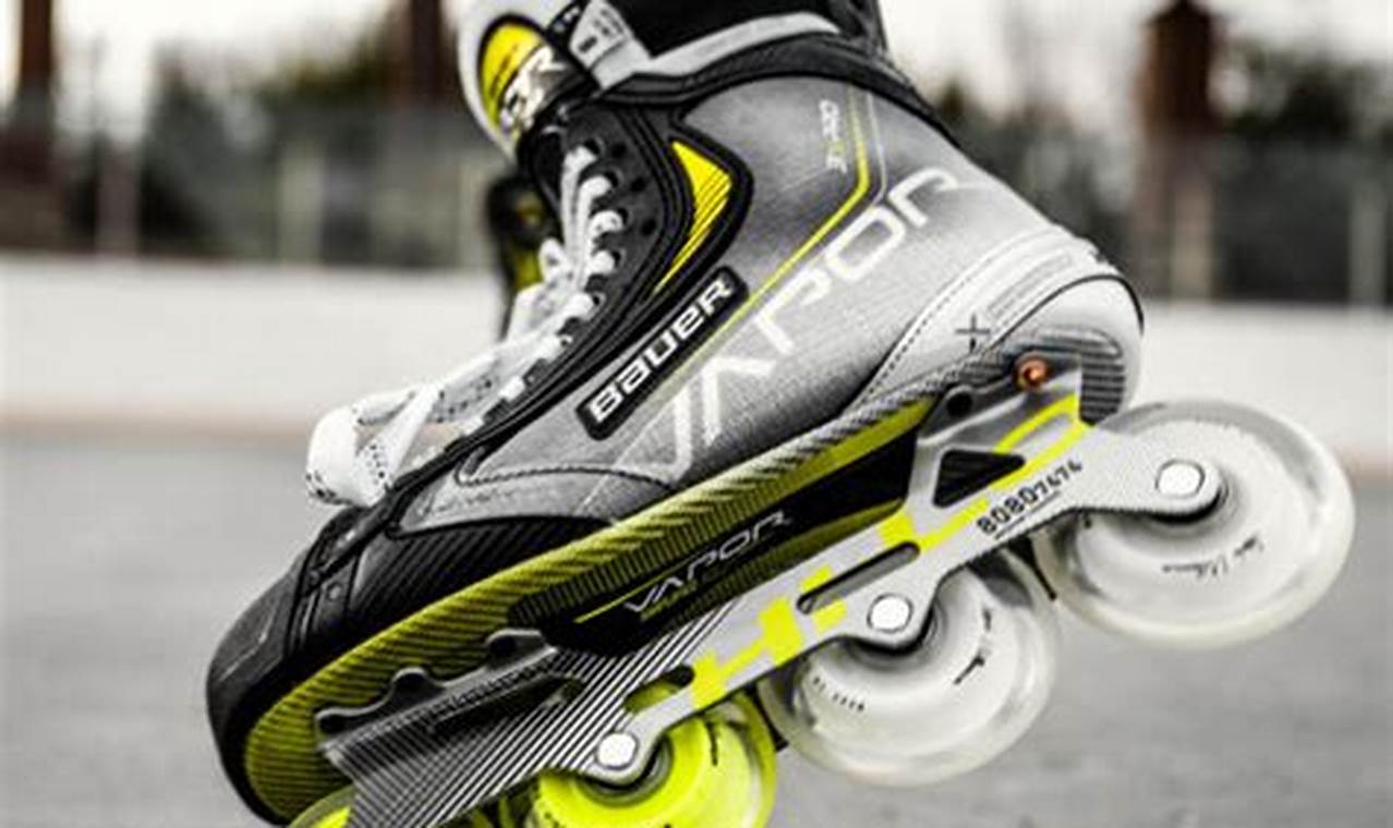 Buy Bauer Vapor 3X Pro Inline Skates | Pro Performance | How to Skateboard: A Beginner's Guide to Your First Board & Tricks