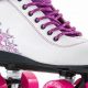 Glide in Style: White & Pink Roller Skates For Fun Roll | How to Skateboard: A Beginner's Guide to Your First Board & Tricks