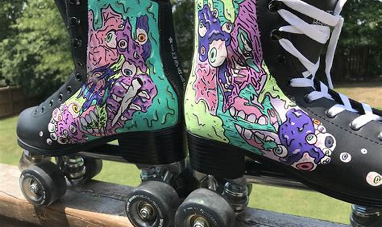 Custom Painted Skates: Style on Wheels for Skaters! | How to Skateboard: A Beginner's Guide to Your First Board & Tricks