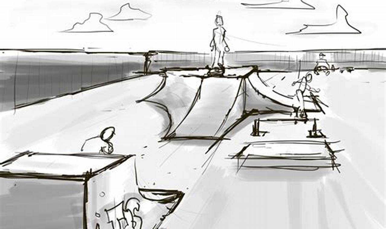 Learn Skate Park Drawing Ideas: Designs & Plans How to Skateboard: A Beginner's Guide to Your First Board & Tricks Learn Skate Park Drawing Ideas: Designs & Plans | How to Skateboard: A Beginner's Guide to Your First Board & Tricks