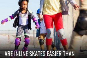 Inline: Are Inline Skates Easier? Skills & Tips How to Skateboard: A Beginner's Guide to Your First Board & Tricks Inline: Are Inline Skates Easier? Skills & Tips | How to Skateboard: A Beginner's Guide to Your First Board & Tricks