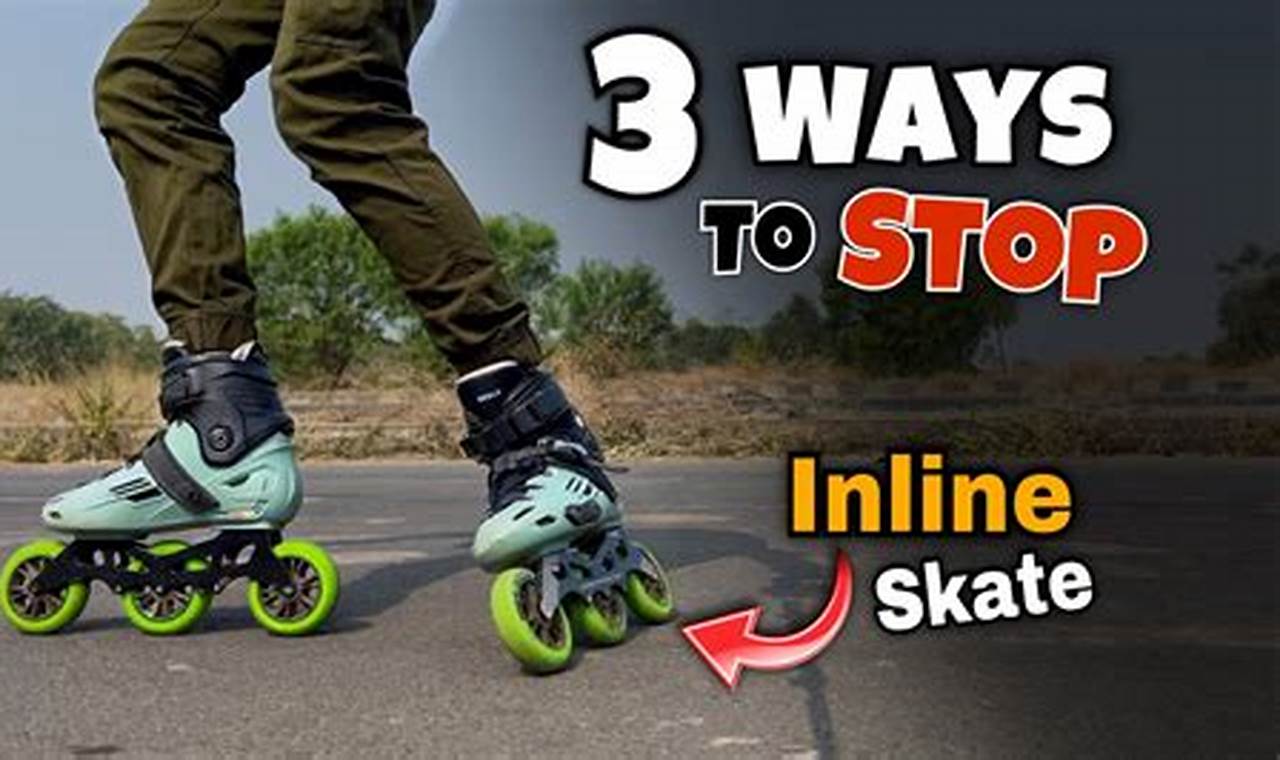 Inline Guide: How to Stop Inline Skates Safely! | How to Skateboard: A Beginner's Guide to Your First Board & Tricks