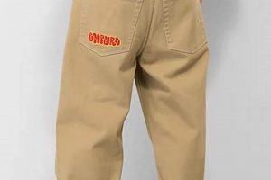 Skate Style: Empyre Khaki Jeans with Embroidered Logo | How to Skateboard: A Beginner's Guide to Your First Board & Tricks