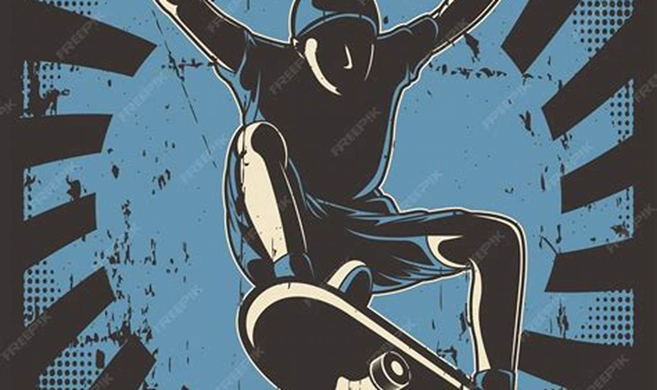 Vintage Skate Posters: Cool Skate Art Prints for Skaters | How to Skateboard: A Beginner's Guide to Your First Board & Tricks