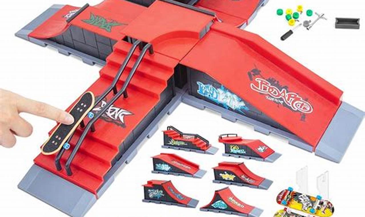 Mini Skate Park Toy: Build Your Dream Ramp! | How to Skateboard: A Beginner's Guide to Your First Board & Tricks