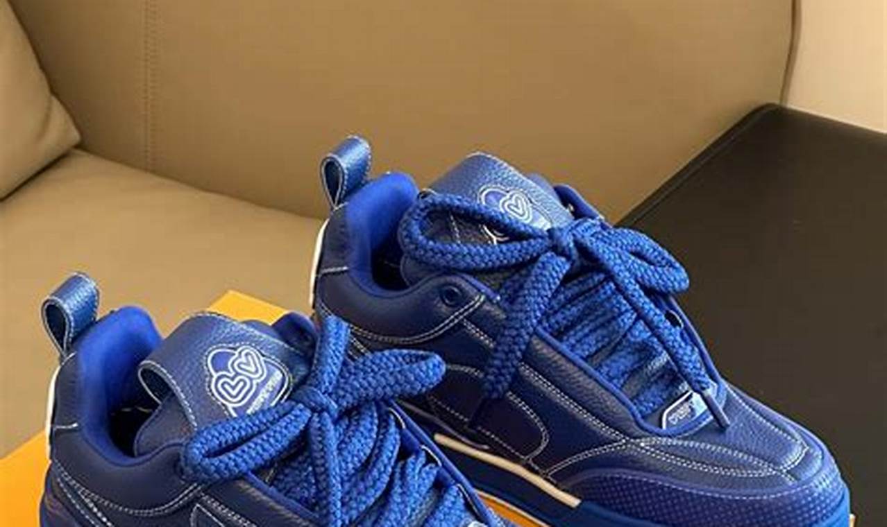 Skate Style: LV Skate Sneaker Blue - Iconic Kicks! | How to Skateboard: A Beginner's Guide to Your First Board & Tricks