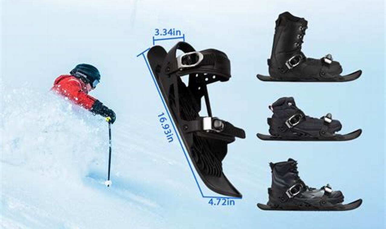 Glide with Mini Ski Skates: Skate the Slopes! | How to Skateboard: A Beginner's Guide to Your First Board & Tricks